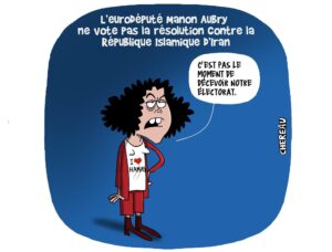 Dessin Chéreau sur Manon Aubry