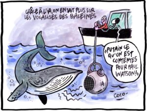 Dessin de Coco - Paul Watson libéré