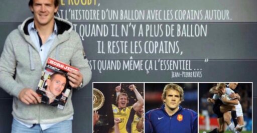 Photo du rugbyman Aurélien Rougerie